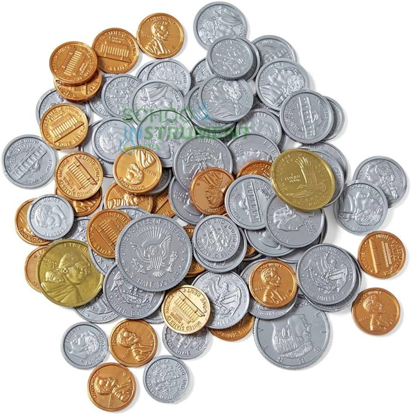 Dummy Coins set of 60 pcs